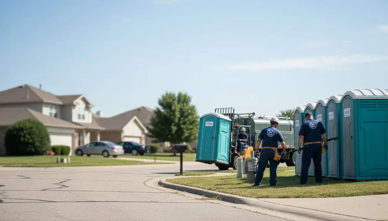 Porta Potty Rental in Cambria, IL near me
